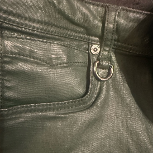 Burberry Green Westbourne Jeans Coated 29 - Picture 8 of 12